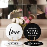 - Supla4lu-Set88-1 - Realhomes  4'lü Yesterday & Now & Tomorrow & Love Tasarımlı Servis Altlığı & Supla Realhomes