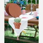 - SuplaRunner-DuzRenkSet-10384-Kaktus-Ozel-Tasarim-Modern-Ucgen-Puskullu-Runner-1-Adet-6-Adet-Kahverengi-Renkli-Supla - Realhomes Kaktüs Özel Tasarım Modern Üçgen Püsküllü Runner 1 Adet & 6 Adet Kahverengi Renkli Supla Realhomes