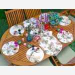 - SuplaRunnerSet465-Ozel-Tasarim-Kuru-Tropik-Yaprak-Tasarimli-61-Supla-Runner-Seti-1 - Realhomes  Özel Tasarım Kuru Tropik Yaprak Tasarımlı 6+1 Supla Runner Seti Realhomes