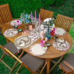 - SuplaRunnerSet472-Renkli-Etnik-Fighurlu-Gul-Motifli-61-Supla-Runner-Seti - Realhomes Renkli Etnik Fighürlü Gül Motifli 6+1 Supla Runner Seti Realhomes