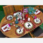 - SuplaRunnerSet505-Ekose-Zeminli-Geyik-Motifli-Ozel-Tasarim-61-Supla-Runner-Seti-1 - Realhomes Ekose Zeminli Geyik Motifli Özel Tasarım 6+1 Supla Runner Seti Realhomes