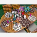 - SuplaRunnerSet520-Koyu-Zeminli-Kozalak-Temali-61-Supla-Runner-Seti-1 - Realhomes Koyu Zeminli Kozalak Temalı 6+1 Supla Runner Seti Realhomes