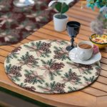 - SuplaRunnerSet520-Koyu-Zeminli-Kozalak-Temali-61-Supla-Runner-Seti-3 - Realhomes Koyu Zeminli Kozalak Temalı 6+1 Supla Runner Seti Realhomes