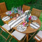 - SuplaRunnerSet540-Siyah-Beyaz-Iskandinav-Motifli-61-Supla-Runner-Seti - Realhomes  Siyah Beyaz İskandinav Motifli 6+1 Supla Runner Seti Realhomes