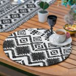 - SuplaRunnerSet542-Siyah-Beyaz-Iskandinav-Motifli-61-Supla-Runner-Seti-3 - Realhomes Siyah Beyaz İskandinav Motifli 6+1 Supla Runner Seti Realhomes