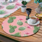 - SuplaRunnerSet557-Pembe-Zemin-Kaktus-Motifli-Ozel-Tasarim-61-Supla-Runner-Seti-3 - Realhomes Pembe Zemin Kaktüs Motifli Özel Tasarım 6+1 Supla Runner Seti Realhomes