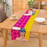 - runner164 - Realhomes  Pop Art Dijital Baskılı Dekoratif Özel Tasarım Runner Realhomes