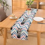 - runner2362 - Realhomes  Zigzag Zeminde Ananaslar Dekoratif Özel Tasarım Runner Realhomes