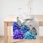 - runner27-1 - Realhomes  Kelebek Dünyası Dijital Baskılı Dekoratif Özel Tasarım Runner Realhomes