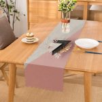 - runner3138 - Realhomes  Modern Üçgen Mermer Desenli 3D Dijital Baskılı Özel Tasarım Runner Realhomes