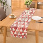 - runner3148 - Realhomes  Geometrik Üçgen Şekilli Mermer Desenli Özel Tasarım Runner Realhomes