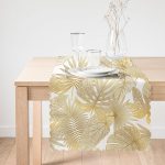 Vizon Renk Amazon Yaprakları Temalı Modern Özel Tasarım Runner Realhomes