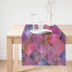 - runner3176-1 - Realhomes  Geometrik Pudra Renkler Modern Tasarımlı Dekoratif Özel Tasarım Runner Realhomes