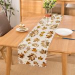 - runner3188 - Realhomes  3D Altın Renkli Yapraklar Özel Tasarım Modern Özel Tasarım Runner Realhomes