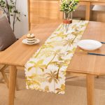 - runner3197 - Realhomes Altın Renkte Palmiyeler Özel Tasarım Runner Realhomes