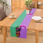 - runner3202 - Realhomes  Yeşil ve Mor Ananas Temalı Özel Tasarım Runner Realhomes