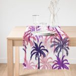 - runner3229-1 - Realhomes  Pudra Renkler Ananas Desenli Özel Tasarım Runner Realhomes