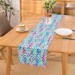 - runner3236 - Realhomes  Pembe Zeminde Ananaslar Özel Tasarımlı Modern Özel Tasarım Runner Realhomes