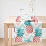 - runner3242-1 - Realhomes  Renkli Zeminli Ananaslar Özel Tasarım Runner Realhomes