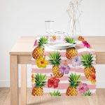 Pembe Zeminli Ananaslar Özel Tasarım Runner Realhomes