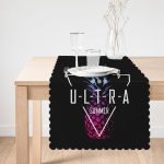 - runner3254-1 - Realhomes  Siyah Zeminli Ultra Summer Tasarımlı Modern Özel Tasarım Runner Realhomes