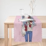 RealHomes Özel Tasarımlı Dijital Baskılı Dekoratif Runner Realhomes