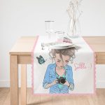 - runner3293-1 - Realhomes  Özel Tasarım Smile Take Up Desenli Dekoratif Özel Tasarım Runner Realhomes