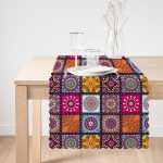 - runner3316-1 - Realhomes  Kareli Etnik Desenli Özel Tasarım Runner Realhomes