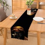 - runner3349 - Realhomes  Gold Siyahı Kadın Özel Tasarımlı dekoratif Özel Tasarım Runner Realhomes