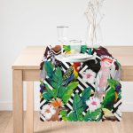 RealHomes Özel Tasarımlı Dijital Baskılı Dekoratif Runner Realhomes