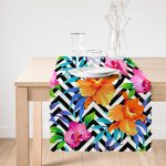 - runner3532-1 - Realhomes  RealHomes Özel Tasarımlı Dijital Baskılı Dekoratif Runner Realhomes