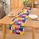 - runner3558 - Realhomes Renkli Kedicikler Çocuk Odası Özel Tasarım Runner Realhomes