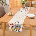 - runner427 - Realhomes  Sevimli Kediler Dijital Baskılı Dekoratif Özel Tasarım Runner Realhomes