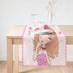 - runner716-1 - Realhomes Fashion Girl Dijital Baskılı Modern Özel Tasarım Runner Realhomes