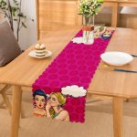 Fashion Girl Dijital Baskılı Modern Özel Tasarım Runner Realhomes