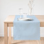 - runner953-1 - Realhomes  Bebek Mavi Dijital Baskılı Dekoratif Özel Tasarım Runner Realhomes