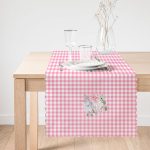 - runnerREAL29-1 - Realhomes RealHomes Çiçek Desenli Dijital Baskılı Özel Tasarım Runner Realhomes