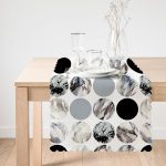 RealHomes Geometrik Desenli Dijital Baskılı Özel Tasarım Runner Realhomes