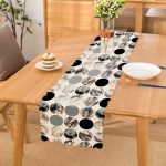 RealHomes Geometrik Desenli Dijital Baskılı Özel Tasarım Runner Realhomes