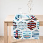 - runnerREAL34-1 - Realhomes  RealHomes Çapa Desenli Dijital Baskılı Özel Tasarım Runner Realhomes