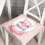 - P114-Gorsel - Realhomes RealHomes Dijital Baskılı Pofuduk Sandalye Minderi 40 x 40 cm Düğmeli Realhomes