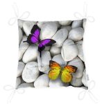 - P12-Gorsel-2 - Realhomes Kelebek Desenli Pofuduk Kare Sandalye Minderi 40x40cm Düğmeli Realhomes