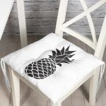 - P2027-Gorsel - Realhomes RealHomes Dijital Baskılı Pofuduk Sandalye Minderi 40 x 40 cm Düğmeli Realhomes