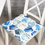 - P2055-Gorsel - Realhomes RealHomes Dijital Baskılı Pofuduk Sandalye Minderi 40 x 40 cm Düğmeli Realhomes