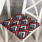 - P2066-Gorsel - Realhomes  RealHomes Dijital Baskılı Pofuduk Sandalye Minderi 40 x 40 cm Düğmeli Realhomes