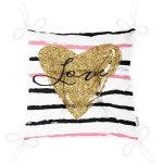 RealHomes Özel Tasarım Düğmeli Pofuduk Sandalye Minderi Realhomes