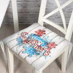 RealHomes Özel Tasarım Düğmeli Pofuduk Sandalye Minderi Realhomes