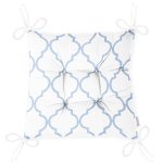 RealHomes Özel Tasarım Düğmeli Pofuduk Sandalye Minderi Realhomes