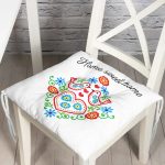 RealHomes Özel Tasarım Düğmeli Pofuduk Sandalye Minderi Realhomes