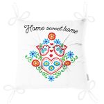 RealHomes Özel Tasarım Düğmeli Pofuduk Sandalye Minderi Realhomes